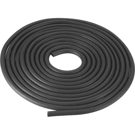 Joint D Etanchéite Ronde - Caoutchouc Noir - Diametre 5 Mm - Pour Portes Fenetres Ecoutilles - Lot 1 (1/5)