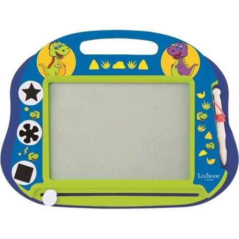 Ardoise Magique Dinosaures Format A5 avec accessoires magnétiques pour dessiner en couleurs (1/5)