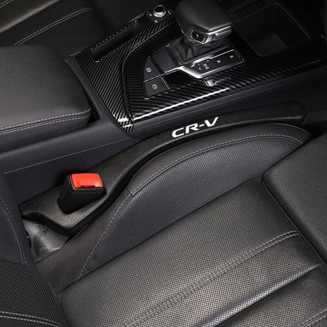 (Noir à gauche) Bouchon de couture de siège auto neuf, bande anti-fuite pour couture de siège, protection anti-chute pour Honda CIVIC 10e génération, 8e génération et CRV 2019 (1/5)