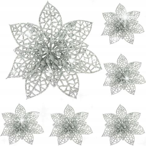 STELLA DI BETLEMME PER FIORI DA ALBERO DI NATALE 6 PEZZI [SE-GB12]