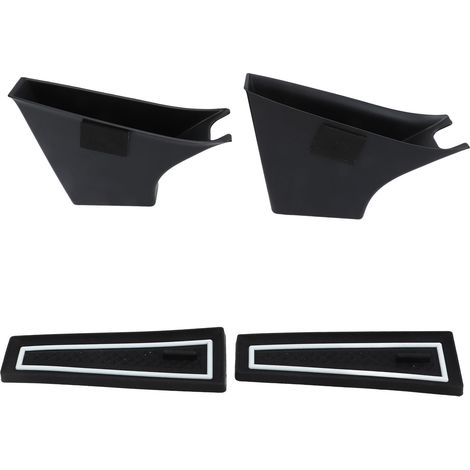 de 2 boîtes de rangement pour portières de voiture en ABS (1/5)