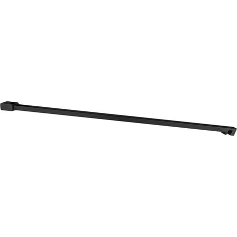 Aloni Stabilisierungsstange für Duschglas und Duschwand 60-120 cm Schwarz matt Aloni Stabilisationsstange 60 - 120 cm ausziehbar Schwarz matt (1/2)