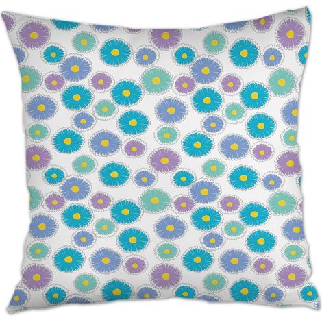 Housse de coussin 45x45 cm carrée fermeture à glissière pour petit ami, mari, fiançailles couples (1/5)