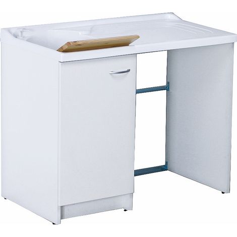 SCELTO DA DESIVERO Basic mobile con lavatoio 109x60 dx codice prod: DSV13471 (1/4)