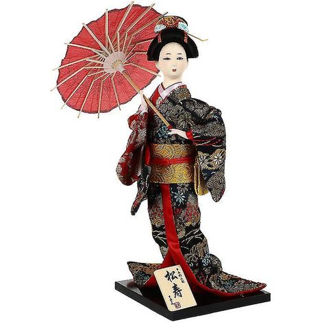 1 poupée geisha japonaise (1/3)
