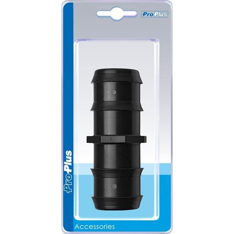 Raccord tuyau d'eau droit 40mm sous blister (1/4)