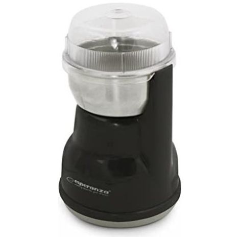 Esperanza EKC002K elektrischer Kaffeemühle in modernem Schwarz (1/4)