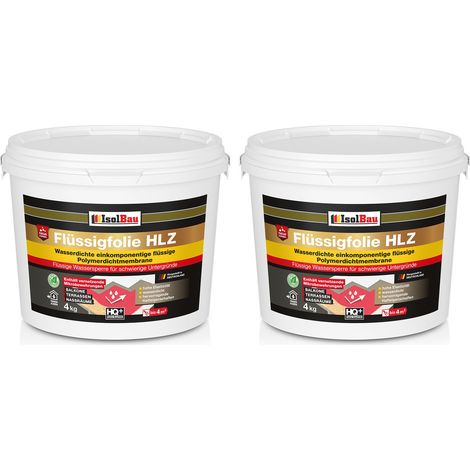 IsolBau Liquid Foil HLZ per substrati critici Flüssigfolie Spezial HLZ 8 kg (1/5)