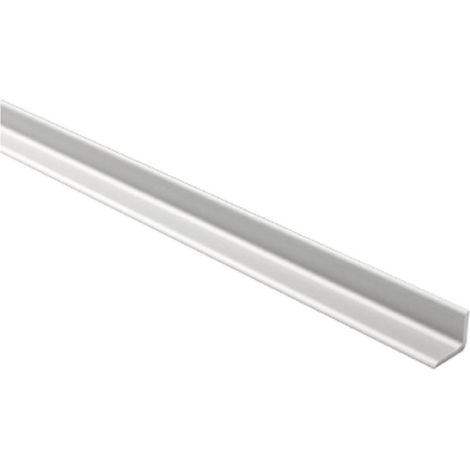 Profilé d'angle intérieur en L - REVELA L - Aluminium - Longueur : 2.6 m- Epaisseur: 1.6 mm