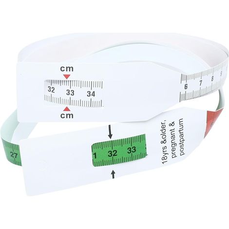 Mètre Ruban Bébé 2 Pcs 56 Cm Tour de Tête et Bras Souple Précis en Pp Coloré et Blanc pour Pédiatrie et Mesure Facile Usage Infantile (1/5)