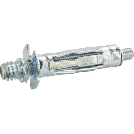 Somatherm For You – Cheville pour support plein M7/150 longueur 37 mm – Lot de 10 pièces – Fixation métal pour béton armé – Vissage rapide en série