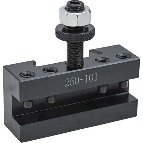Porte-outil à changement rapide de type GIB à coin pour outils de tour (1/4)