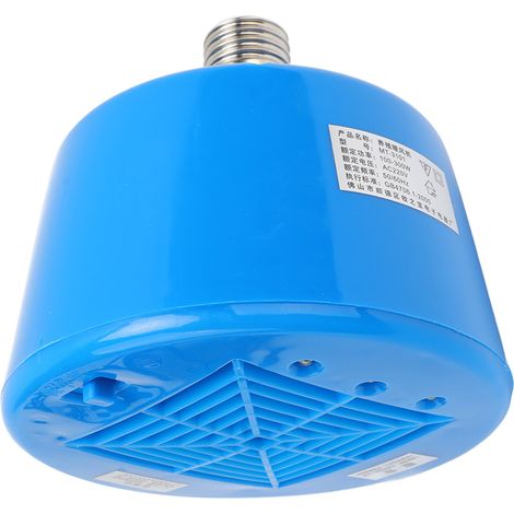 Lampe chauffante pour animaux 100-300 W, 3 niveaux de température, pour l'élevage de volailles, 220 V, bleue