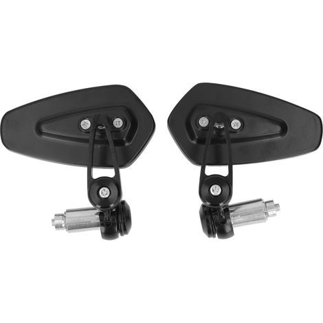 Rétroviseur Moto Arrière Paire 7/8in Guidon Extrémité Miroir Angle Réglable Remplacement pour Benelli Tornado 2001-2009 (1/5)