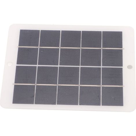Pompe solaire 3W5V pour fontaine de jardin, chargeur solaire extérieur sans batterie, fontaine décorative à énergie solaire pour étang (1/5)