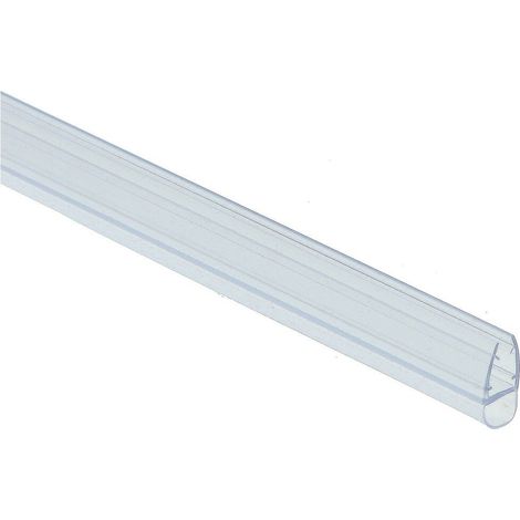 Joint universel pour portes de douche avec lèvre ronde latéral 2 m