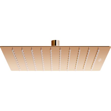 Mexen Slim soffione doccia 25 x 25 cm, oro rosa - 79125-60 (1/3)