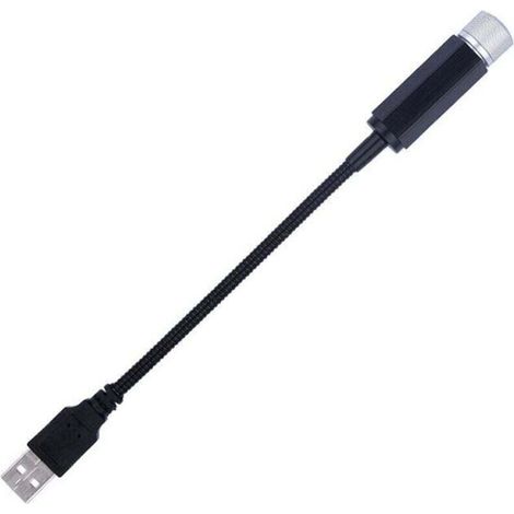 Lumière d'ambiance LED, éclairage de toit de voiture USB, lumière de ciel étoilé d'atmosphère de voiture multimode réglable, toit de voiture, lumière USB romantique de voiture/maison/fête (1/4)