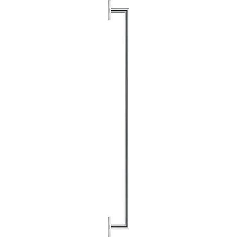 Porte-serviettes de bain Duravit KARREE 800mm chroméé