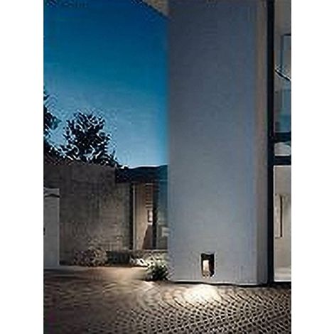 Signalisation Extérieure 12 Watts Ip65 Noir Lumière Chaude Froide Naturelle Es62
