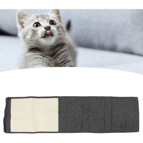 Katzenkratzmatte, Stoffschutzhülle, Holzsofa und -tür, Kratzbaumschärfer, Haustierzubehör, Hintertür-Stil. (1/5)