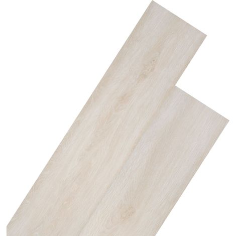 Planches de plancher PVC Non auto-adhésif Chêne blanc classique vidaXL (1/5)