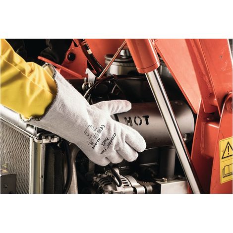 Guante de protección contra el calor ActivArmr® 42-474 Talla 10 gris 12 PA (Paquete de 12)