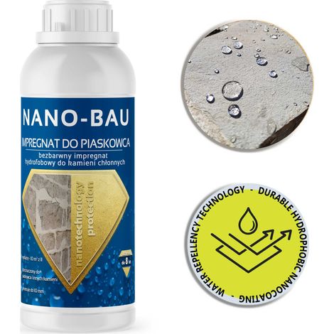 Agente de impregnación de arenisca NANO-BAU 1L (1/5)