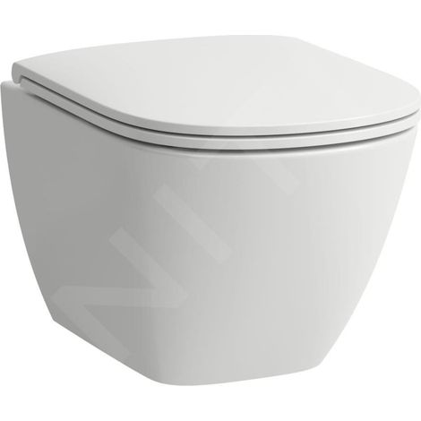 Laufen Lua - WC suspendu, Rimless, LCC, blanc H8200834000001