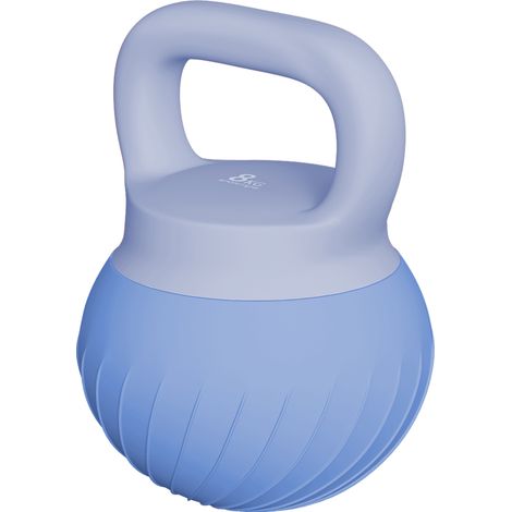 Haltère Kettlebell 8 kg - Poignée Ergonomique Antidérapante, Musculation & Entraînement, Bleu (1/5)