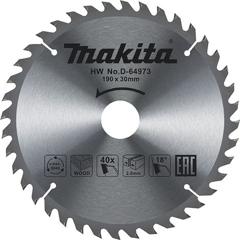 D-64973 Disco sega circolare, Standard T.C.T. 190 x 30 mm, 24 D