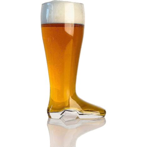 JIAJIEFANG Hochwertiger Glaskrug für Oktoberfest-Partys, 1,4 Liter (1/5)