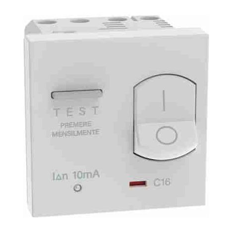 BTIJW4305A16 Interruttore differenziale magnetotermico Salvavita 1P+N - 16A 230Vac Icn 1,5kA