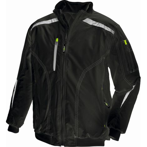 Wasserdichte Piloten-Jacke FJORD schwarz Größe 5XL (1/4)