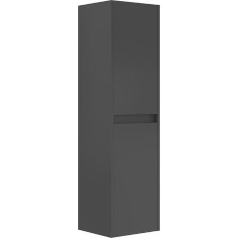 Badezimmerschrank "Arno 40" – 40 x 27 x 138 cm – Anthrazit (1/5)