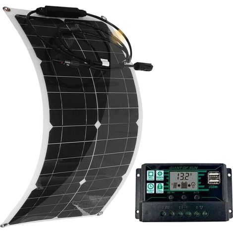 Solarmodul – 100 W – Tragbar – Flexibel – 23 % Wirkungsgrad - Solarmodul – 100 W – Tragbar – Flexibel – 23 % Wirkungsgrad (1/5)
