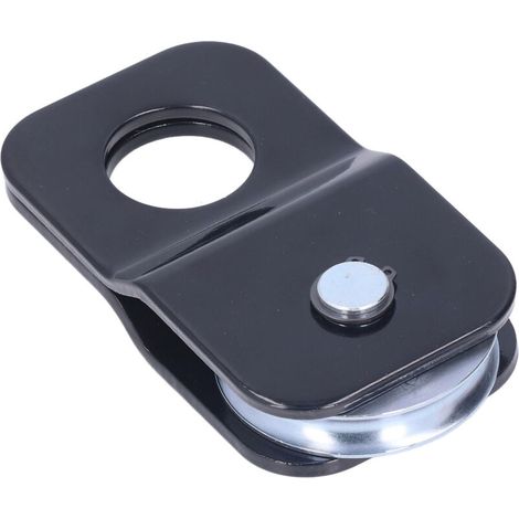 Jeffergarden ‌Poulie de Treuil 4 Tonnes/8800lbs Capacité de Charge Bloc de Rattrapage Acier Haute Résistance Noir pour Récupération Tout‑Terrain‌ – Robustesse Maximale, Sécurité Élevée, Idéal pour 4x4 (1/5)