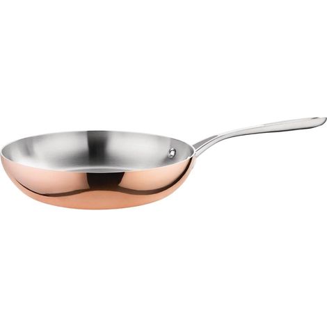 Vogue CM679 Tri parete rame padella, 240 mm
