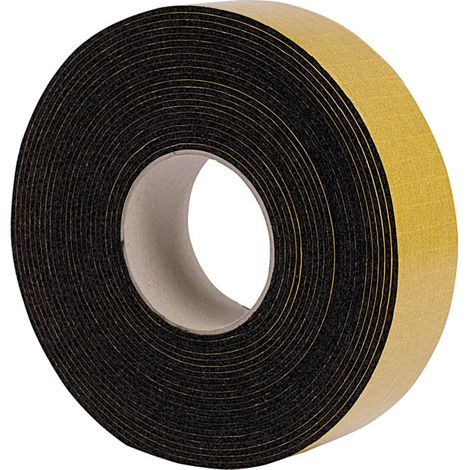 10mt Nastro spugnoso anti condensa tubi rame climatizzatore Nero