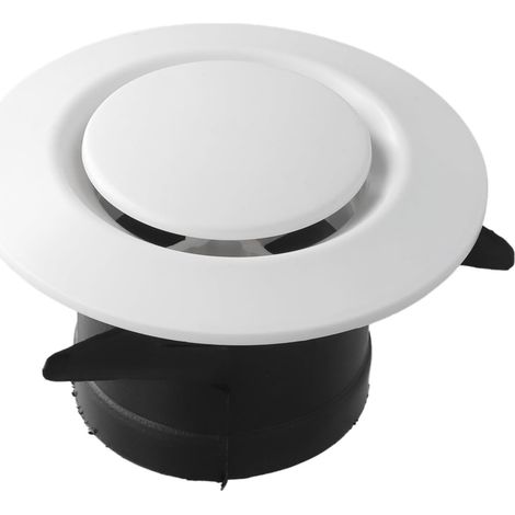 CCYKXA Diffuseur mural d'air chaud réglable, monté au plafond, avec réduction de bruit efficace (75 mm)