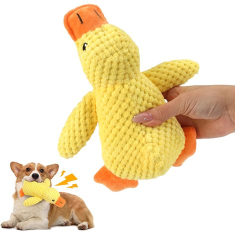 Doudou Canard Anti Stress Confortable, Peluche pour Chien Indestructible (1/5)