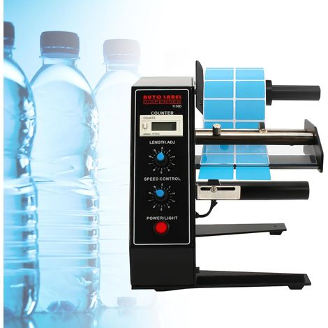 Automatische Etikettenspender, AL-1150D mit 0-999999 Automatische Zählung, Etikettierer Rechteckige für selbstklebende Etiketten/Barcode-Etiketten/Sicherheitsetiketten/Verpackungsetiketten (1/5)