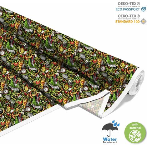 TESSUTI DECORATIVI PER ESTERNI OXFORD - Motivi Accessori Sportivi I DX587 (1/5)
