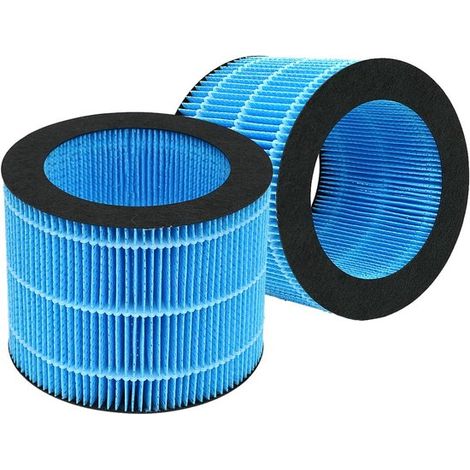 Lot de 2 filtres pour humidificateur d’air – Compatibles – Pièce de rechange – Purification d’air (1/5)