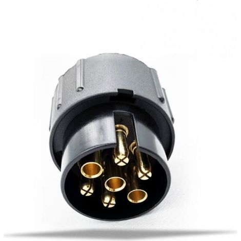 Adaptateur automobile 12V 7/13 plastique Mini convertisseur adaptateur remorque tracteur prise de courant (1/4)
