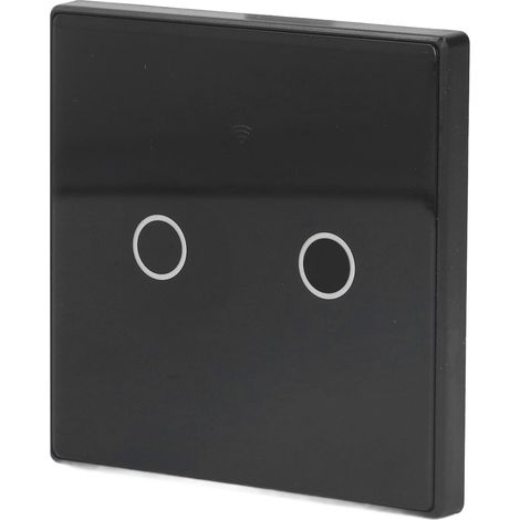 Panneau de commande d'éclairage sans fil intelligent, interrupteur intelligent WiFi, interrupteur tactile, commande vocale Alexa, 100-250 V (1/5)