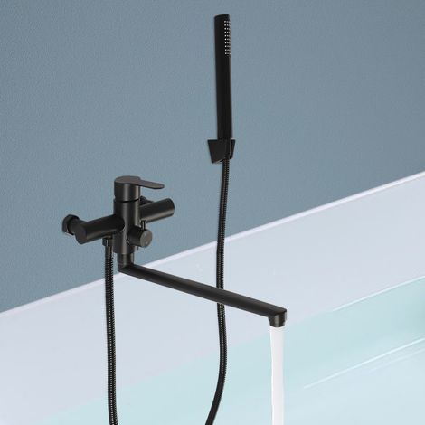 Badewannenarmatur Duschset Mischbatterie Wasserhahn Badewanne Handbrause (1/5)