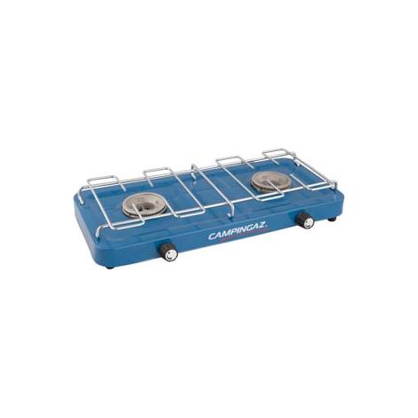 BASE CAMP FORNELLO 2 FUOCHI- - peso Kg. 1,4 - dimensioni cm.43x24x7,5h. - 1 pezzi CAMPINGAZ