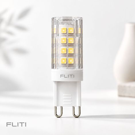 Ampoule LED G9 5W Équivalent 40W Blanc Chaud 3000K 360° Pack de 10 Non Dimmable 220-240V Céramique (1/5)