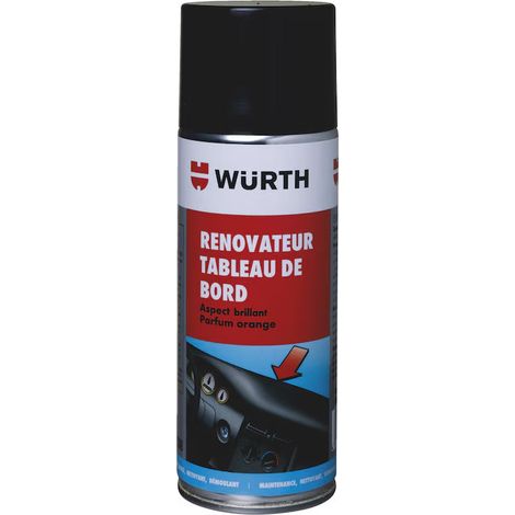 Rénovateur de plastique pour tableau de bord de voiture - 400ml - Parfum Orange